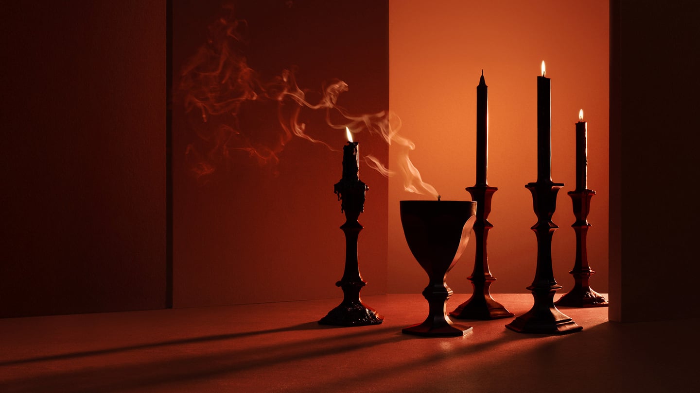 Harcourt Glass Candle BACCARAT