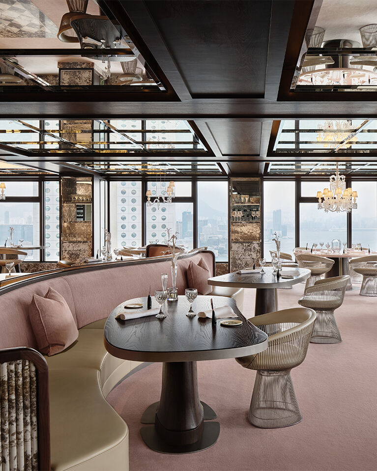 Cristal Room Restaurant by Anne-Sophie Pic in Hong Kong