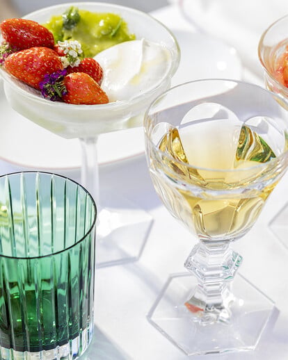 Talleyrand champagne coupes