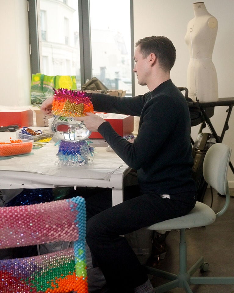 Kevin Germanier and his design