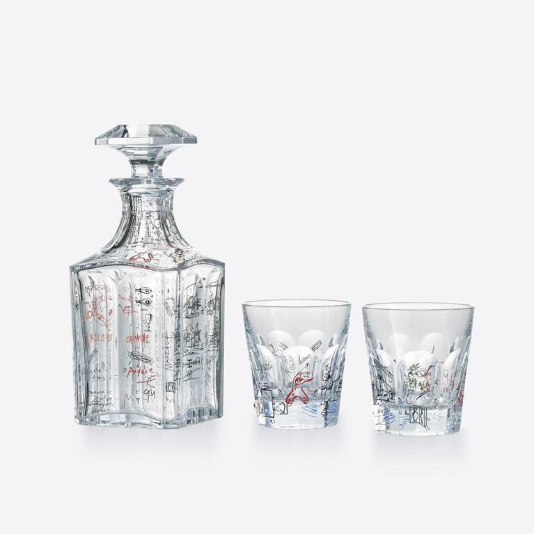 Harcourt Whisky Decanter And Tumblers Set Harry Nuriev