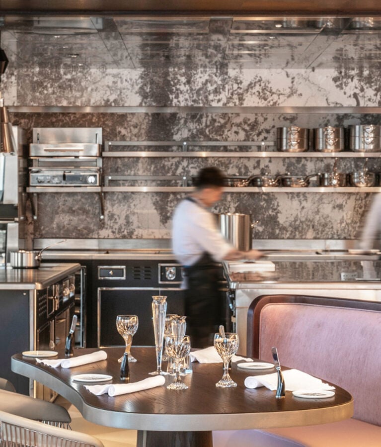 Cristal Room Restaurant by Anne-Sophie Pic in Hong Kong