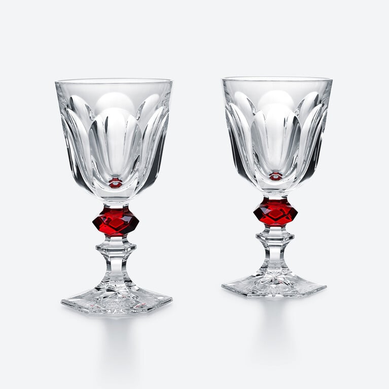 Harcourt Louis-Philippe Glass Baccarat, Wine glass in Crystal Clear View 2
