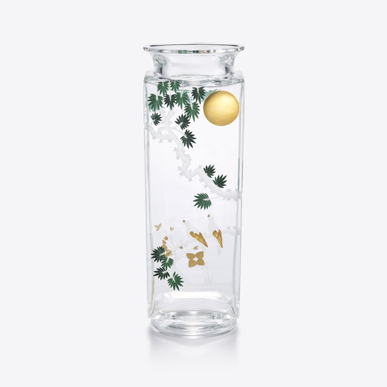 Haute Cristallerie Vol De Jour Vase Baccarat in Crystal Clear View 1