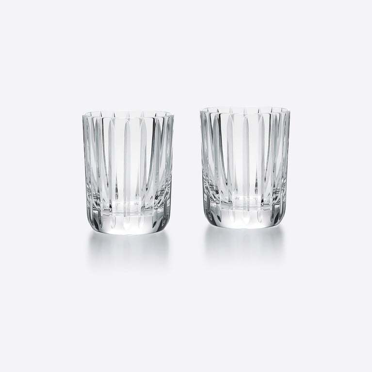 하모니 텀블러(HARMONIE TUMBLER) Baccarat, 클리어 크리스탈로 만든 스리핏 글라스 보기 1