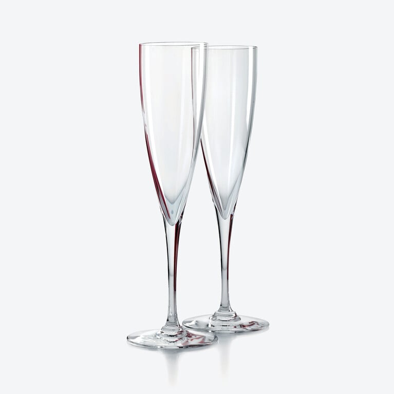 Dom P&eacute;rignon Flutes Baccarat, Champagne flute in Crystal Clear View 1