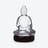 Sculpture Bouddha Baccarat en Cristal Clair