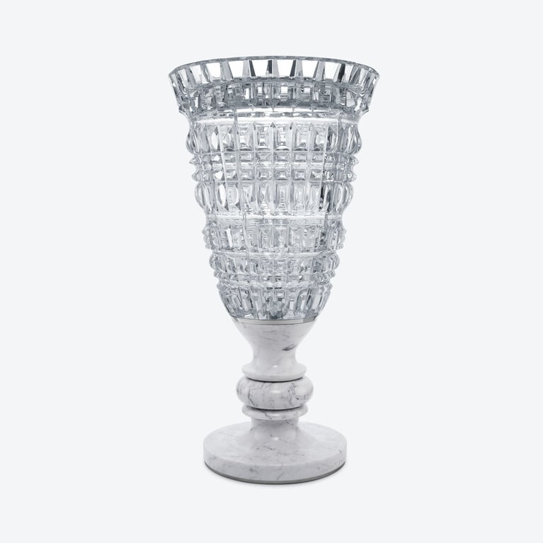 Jarr&oacute;n New Antique III Baccarat en M&aacute;rmol Clear Ver 2