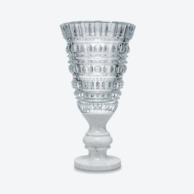 Jarr&oacute;n New Antique III Baccarat en M&aacute;rmol Clear Ver 1