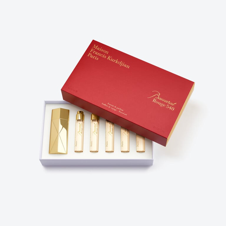 Baccarat Rouge 540 Extrait de Parfum Set de Viaggio Baccarat in Vetro Clear Vedere 1