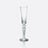 Mille Nuits Flutissimo Flute (sold in sets of 4 minimum) Baccarat, Champagne flute in Crystal Clear