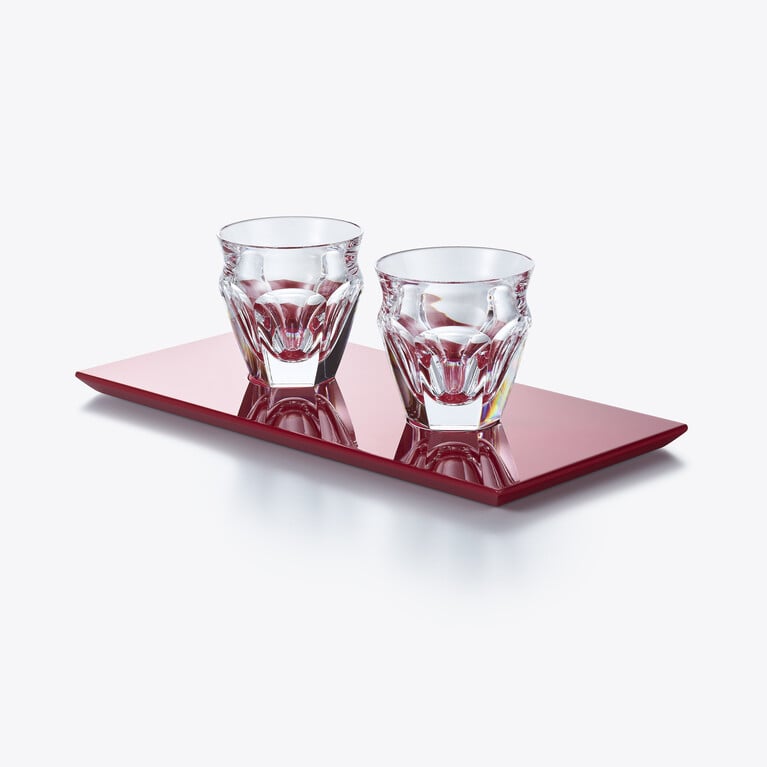 Harcourt Coffee Set Baccarat, Coffee cups in Crystal Clear View 1