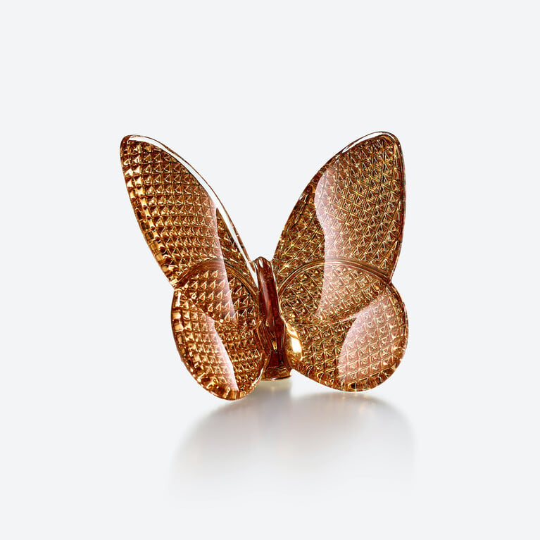 Lucky Butterfly Baccarat in Crystal Gold View 1