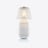 Baby Candy Light Nomadic Lamp Baccarat in Ceramic White