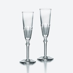 Select Harcourt Eve Flutes Baccarat, Champagne flute in Crystal Clear