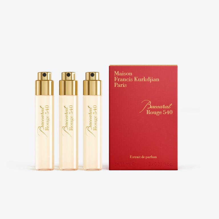 Baccarat Rouge 540 Extrait de Parfum refills Baccarat in Glass Clear View 1