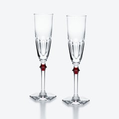 Select Harcourt Eve Flutes Baccarat, Champagne flute in Crystal Red